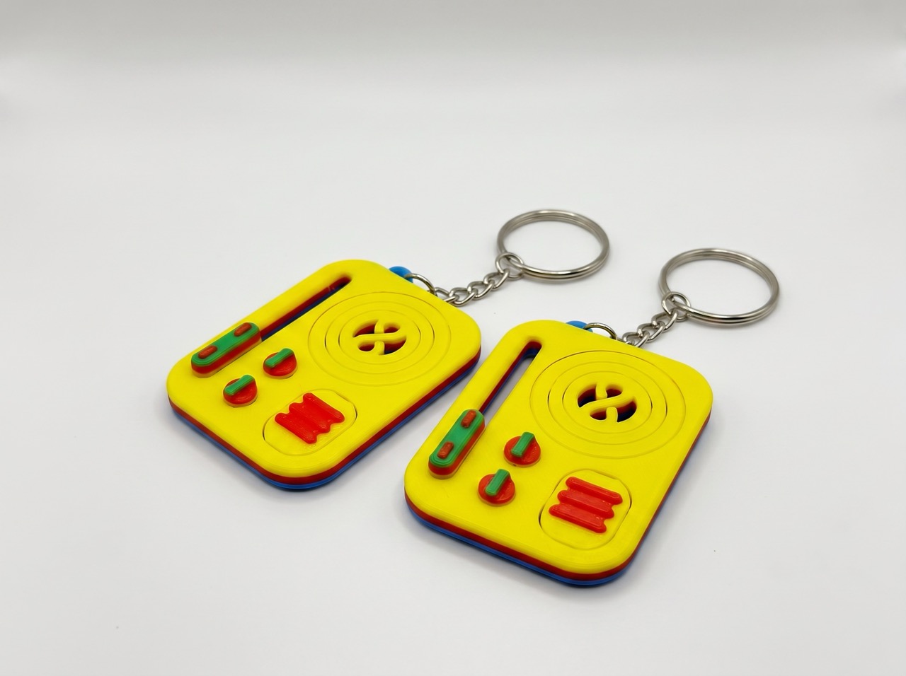 3D keychain Detailed card